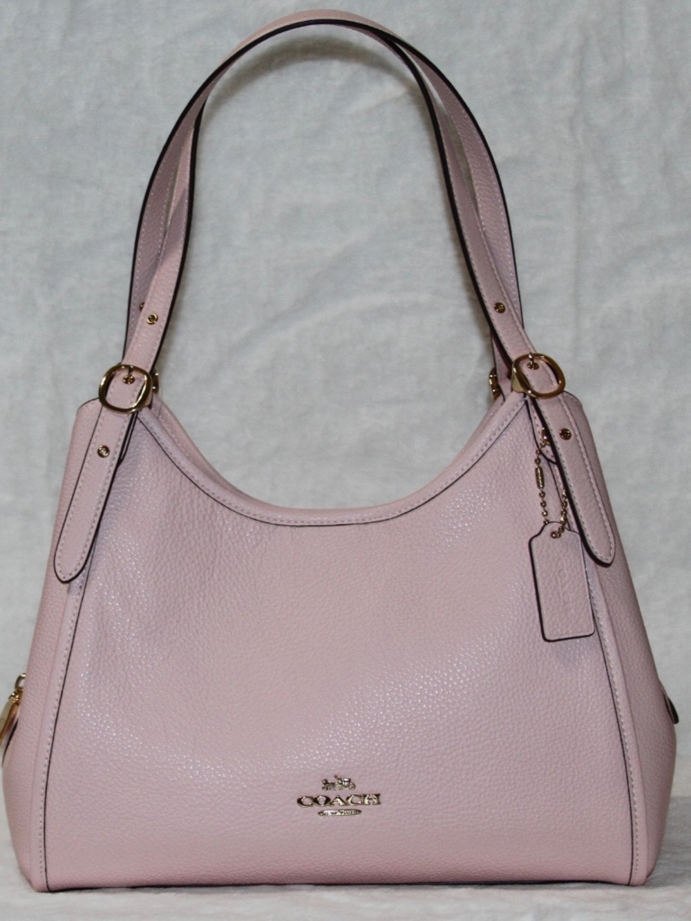 COACH Erin Shoulder Bag Pebbled Leather Purse Tote Bag Handbag
